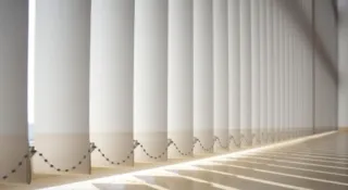 Cortina Lama Bandalux tela/plástico Gris