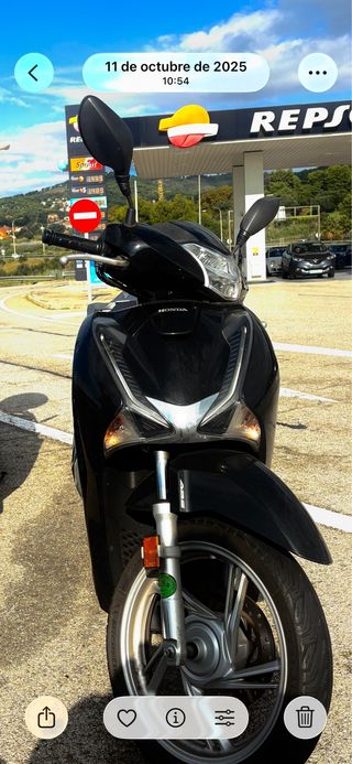 Honda SH125i 2017 Negra