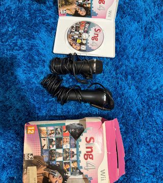 Sing 4 Wii con 2 micrófonos