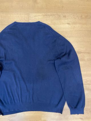 Jersey Polo Ralph Lauren V-Neck Pima Algodón Azul