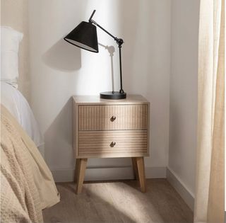 Confezione di 2 comodini Klast Home in legno