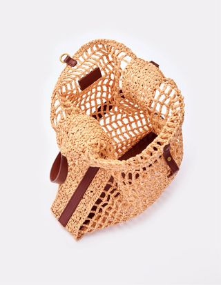 Borsa a sacca Vicolo in paglia