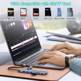 ✅ HUB 8 EN 1 De Alta Calidad en Super Oferta!