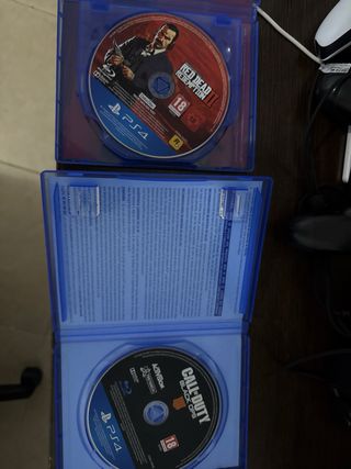 PS4 Slim 500GB + 2 Juegos + Mando + Cascos