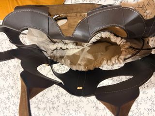 Bolso Purificación García Beige/Marrón