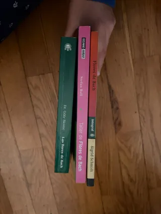 Lote Libros Flores de Bach