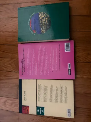 Lote Libros Flores de Bach