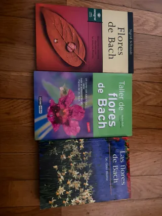 Lote Libros Flores de Bach
