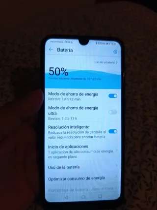 Huawei Y7 2019 Blu con Doppia Fotocamera Posteriore