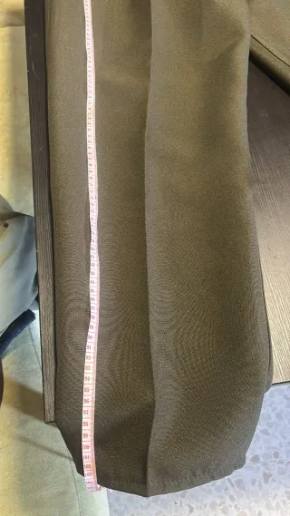 Pantalón verde mujer talla grande