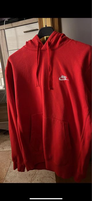 Sudadera con capucha Nike Roja