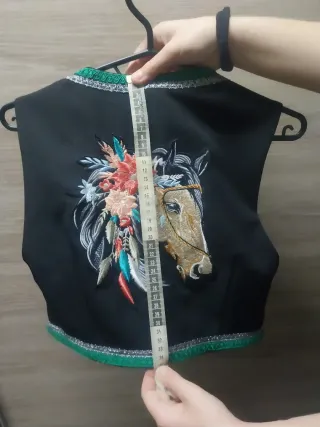 Traje Andaluz Negro y Verde