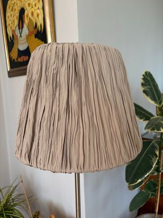 Lámpara de pie Ikea Tela y Metal