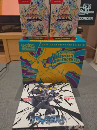 Caja Entrenador Élite Pokémon ABIERTAS, NO SELLADO