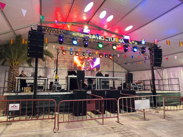 ALQUILER EQUIPO PARA FESTIVALES Y DIRECTOS