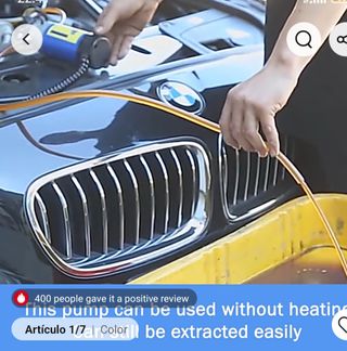 Bomba de aceite motor 12V