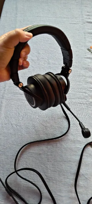 Audio-Technica M50xSTS StreamSet + Adaptadores