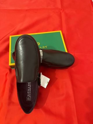 Mocasines Pitillos Piel Talla 40