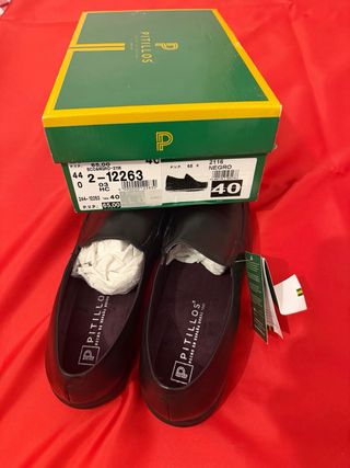 Mocasines Pitillos Piel Talla 40