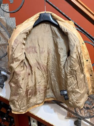 Giubbino donna vera pelle morbida comoda vintage