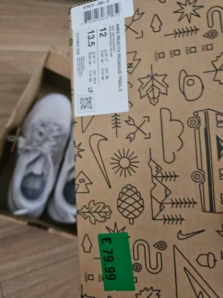 Zapatillas Nike Pegasus Trail 5 Gris/Blanco