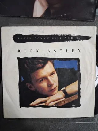 Rick Astley lote 6 discos single vinilo 7" 45 rpm