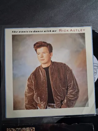 Rick Astley lote 6 discos single vinilo 7" 45 rpm