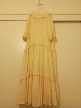 Vestido Romántico Zara  dos piezas nuevo