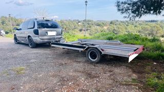 Se alquila remolque o se acen transporte