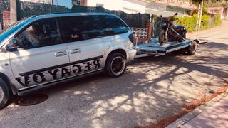 Se alquila remolque o se acen transporte