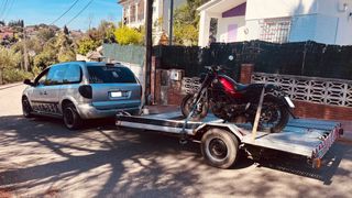 Se alquila remolque o se acen transporte