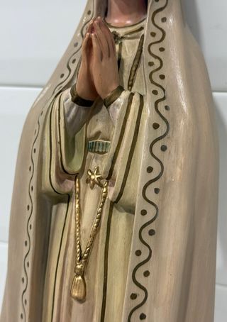 ANTIGUA VIRGEN DE FÁTIMA ARTES DECORATIVAS OLOT