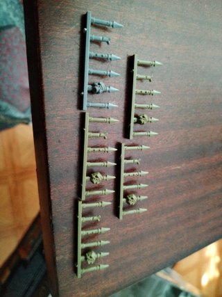 Warhammer 40k Piezas Miniaturas