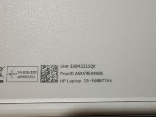 Portátil HP 15.6 16Gb RAM, 512GB