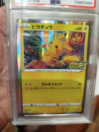 Carta Pokémon Pikachu Holo PSA Pika Pika 2020