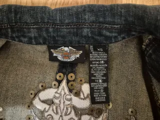 Cazadora vaquera Harley Davidson mujer