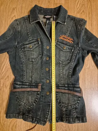 Cazadora vaquera Harley Davidson mujer