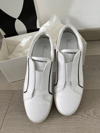 Sneakers Moreschi eleganti bianchi