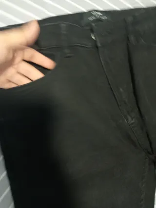 Pantalón vaquero Lefties negro hombre