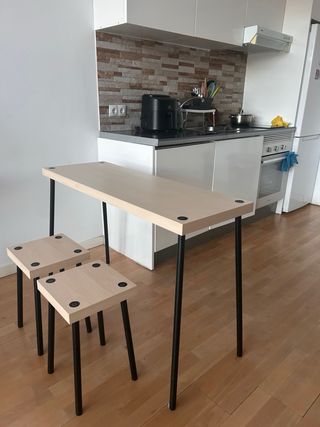 Cama + Mesa TV + Mesas Auxiliares