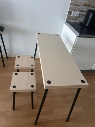 Cama + Mesa TV + Mesas Auxiliares