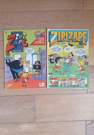 2 Cómics Zipi y Zape años 80
