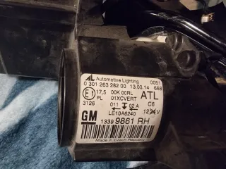 Faro Xenon Opel Zafira Tourer Piezas