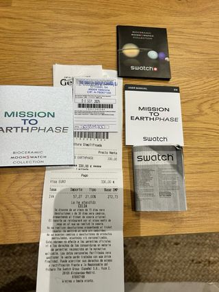 Omega x Swatch Mission to Earth