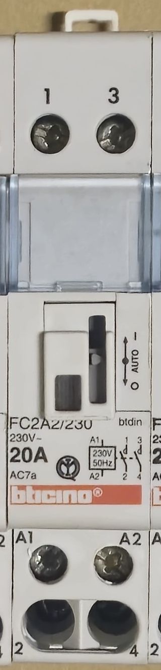 Contattore modulare BTicino FC2A2/230