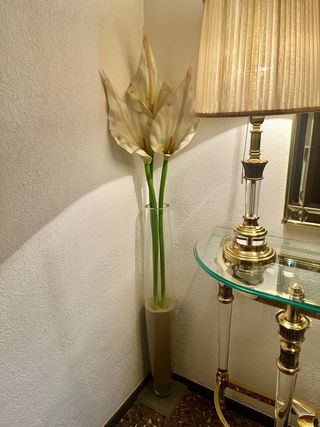 Jarrón alto de metacrilato