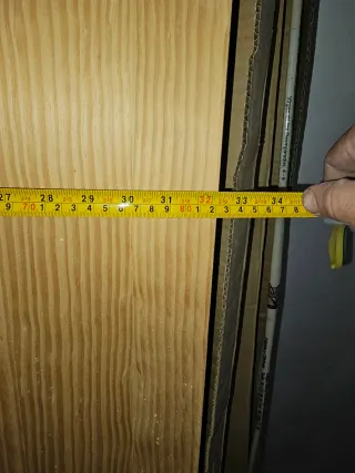 Puertas blindadas madera