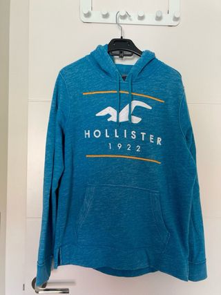 Sudadera Hollister Azul Talla S