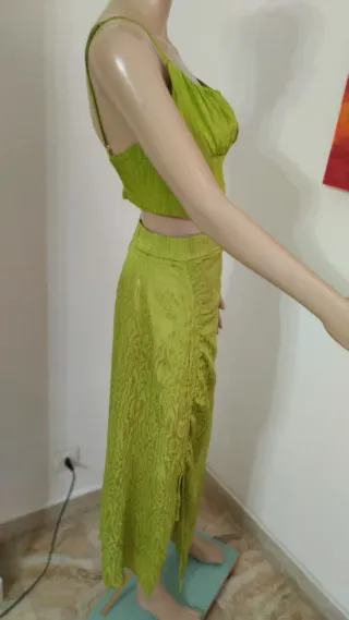 Completo donna verde