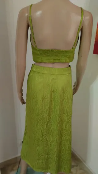 Completo donna verde